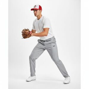 Under Armour Loose Fit Baseball Pants - LG (Large) - Gray